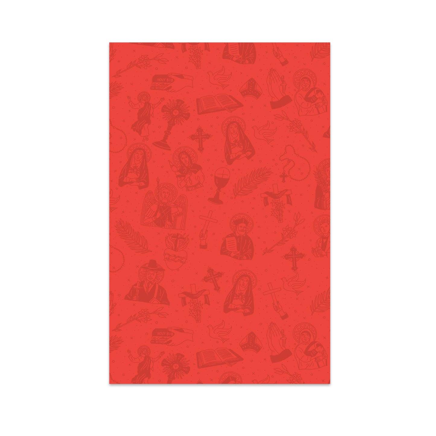 Holy Family Hearts Notepad