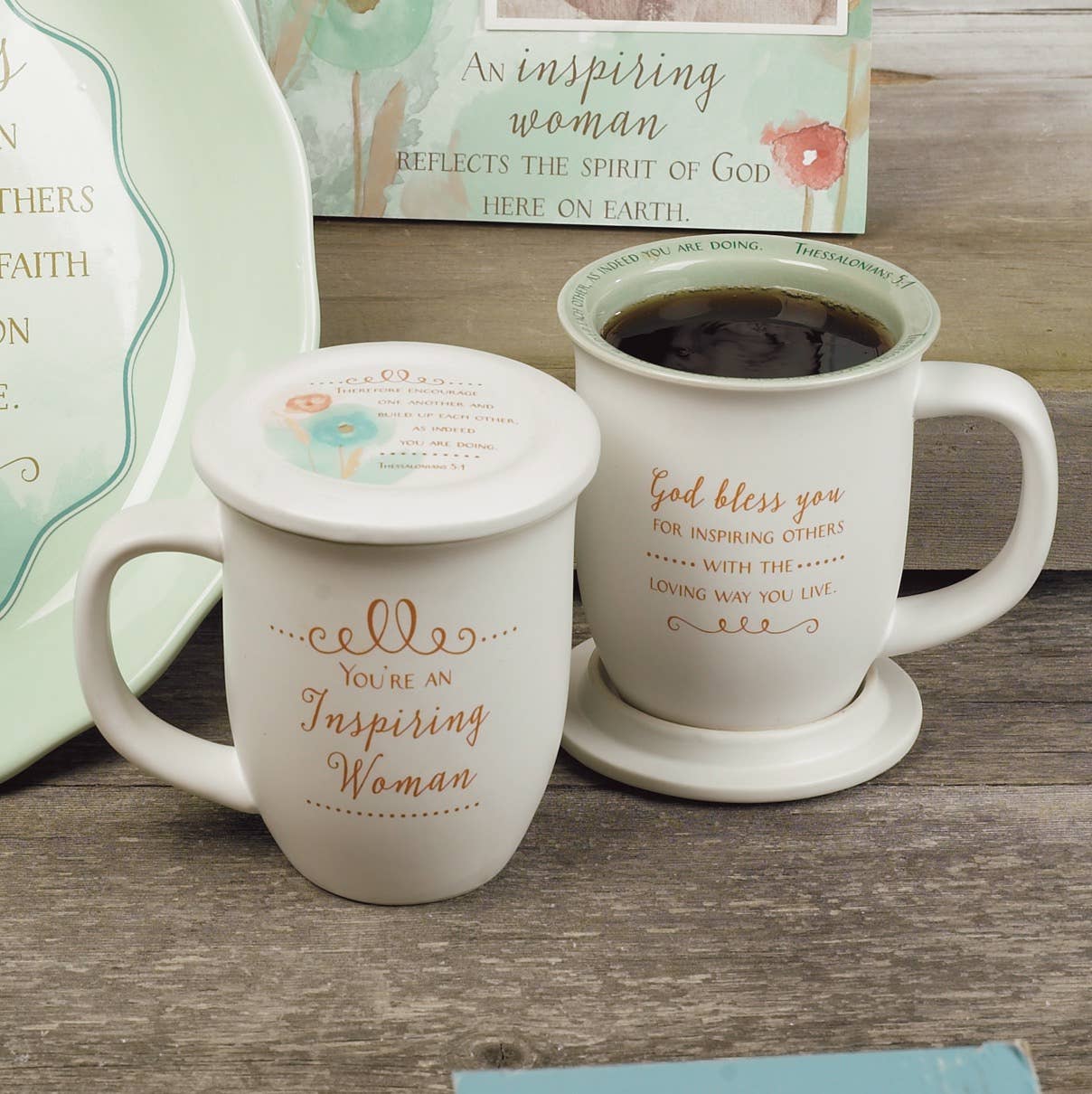 Inspiring Woman Coaster Mug