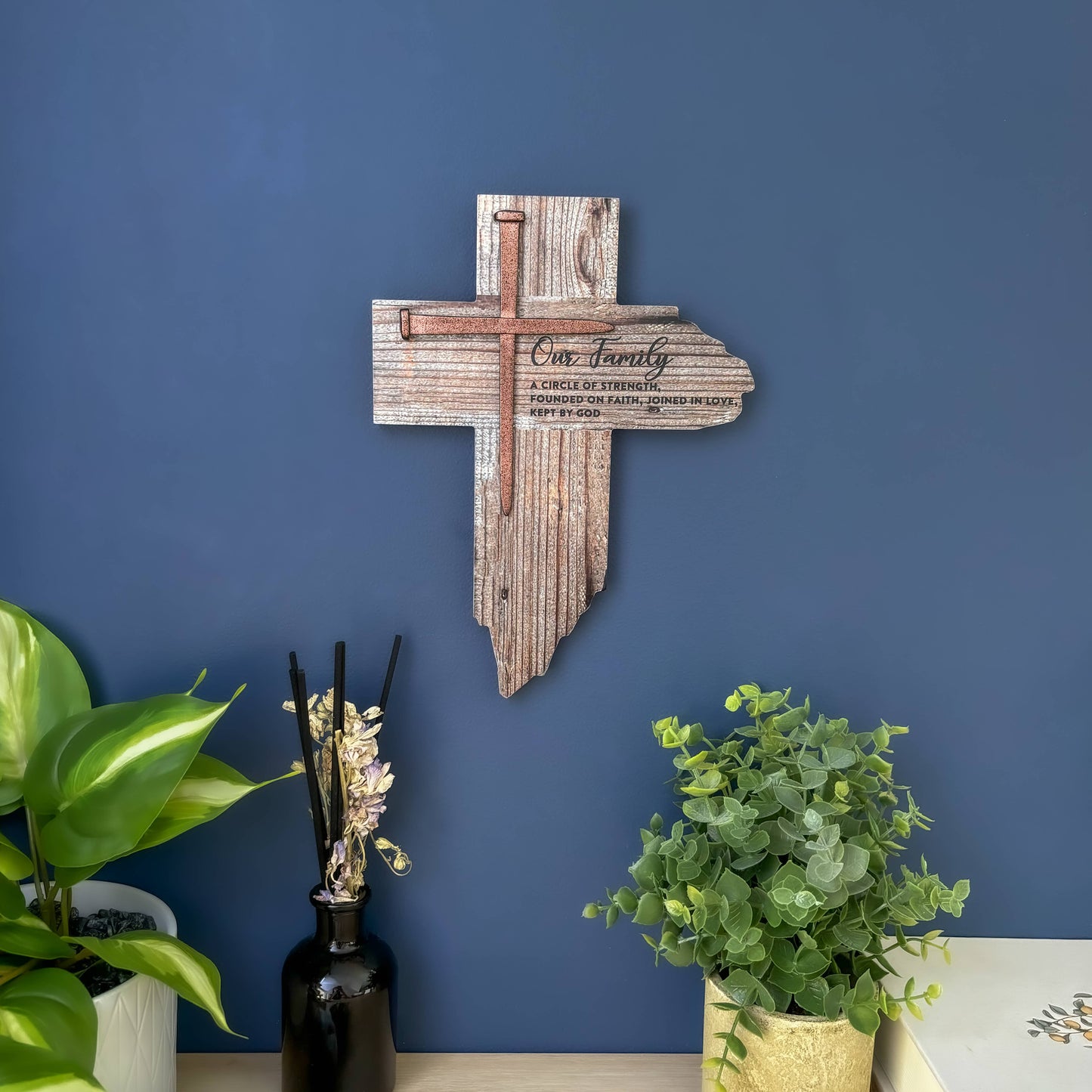 Our Family Wall Cross