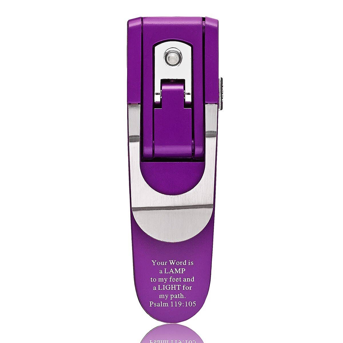 Book Light Purple Your Word is a Lamp Ps. 119:105