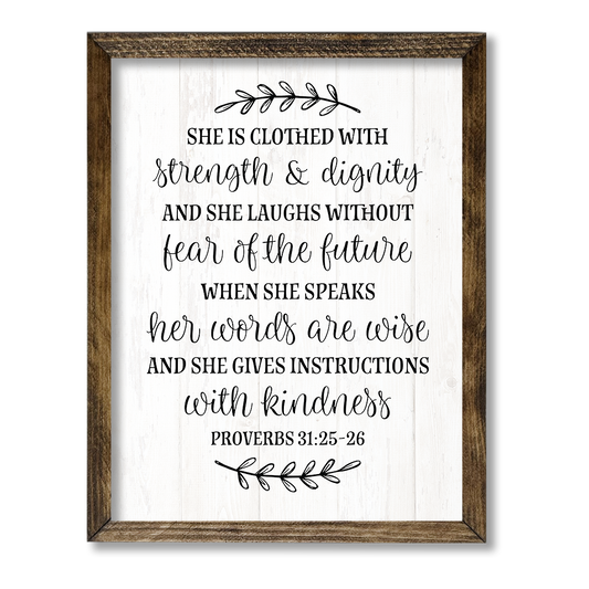 TIMBERLAND FRAME SHE IS CLOTHED WHITE