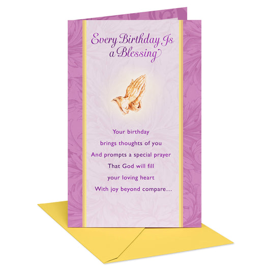 Religious Birthday Card for Anyone