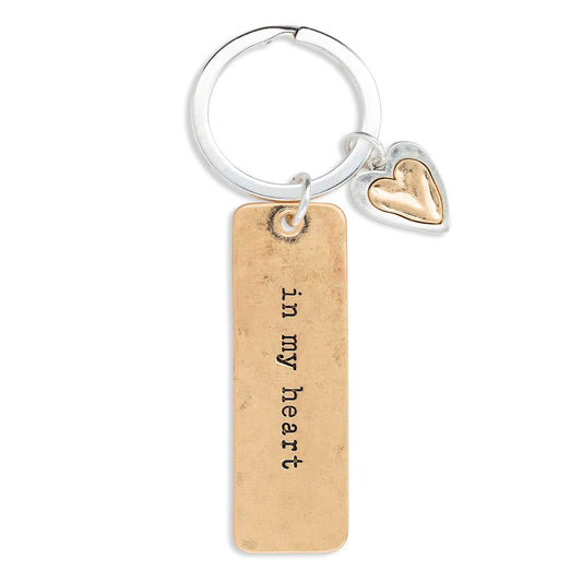 Guardian Angel Key Ring - Heart