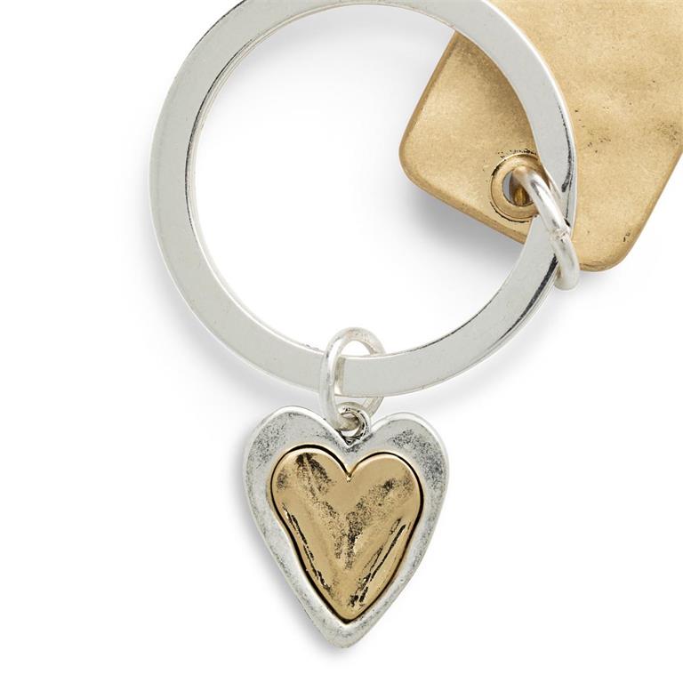 Guardian Angel Key Ring - Heart