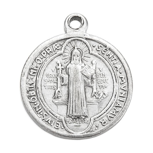 7/8" St. Benedict Jubilee Medal Ox.