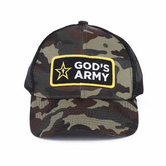 Hat - Camo - God's Army