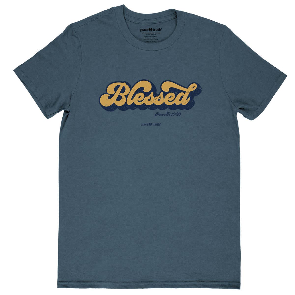 Grace & truth Womens T-Shirt Blessed