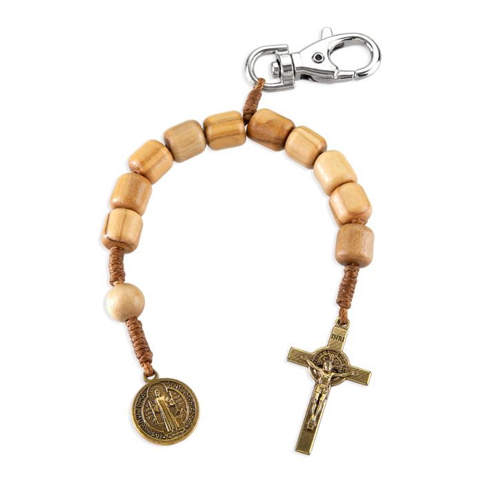 Back Pack & Key Clip One Decade prayer beads