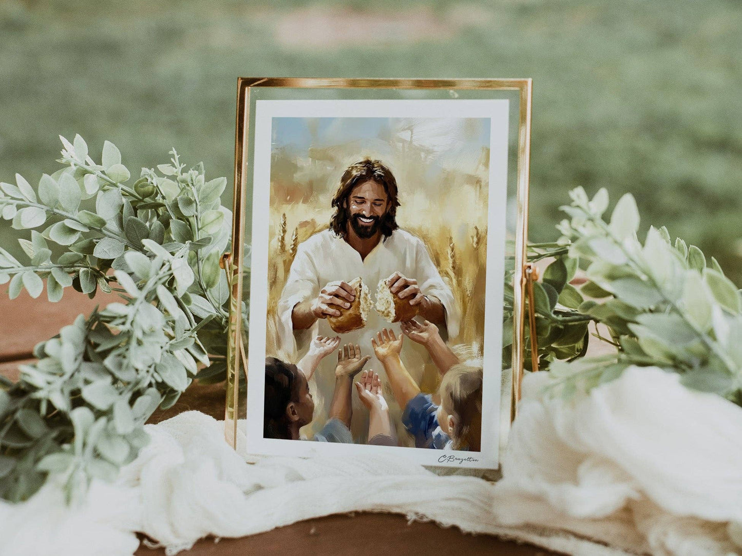 Daily Bread | Signed Handmade Art Print