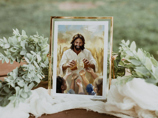 Daily Bread | Signed Handmade Art Print