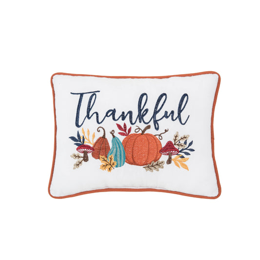Fall/Harvest Thankful Thanksgiving Throw Pillow