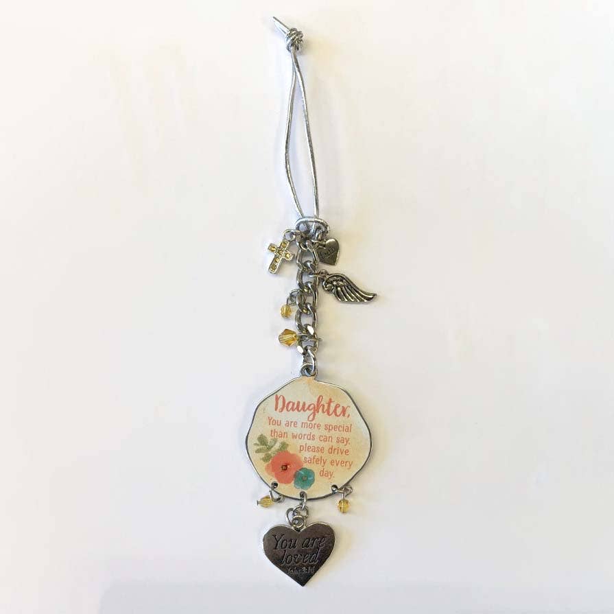 Daughter Car Charm