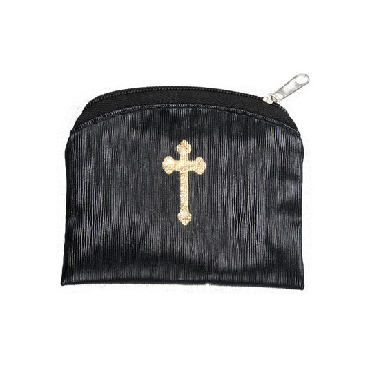 Raw Silk Rosary Pouch