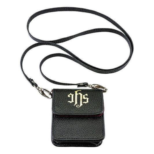 Genuine Grained Leather IHS Pyx Case