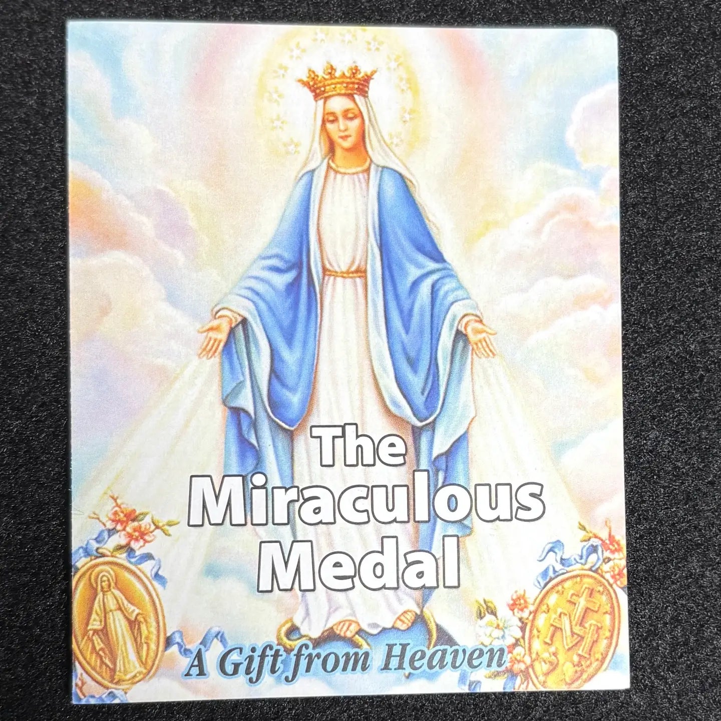 The Miraculous Medal Memorare Prayer Card
