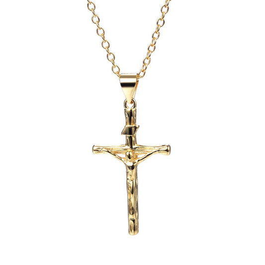 Crucifix Cross Pendant Necklace