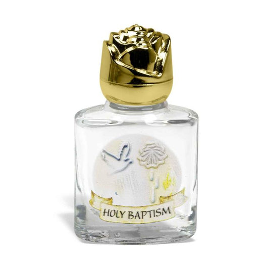 Glass Holy Water Bottle Baptism