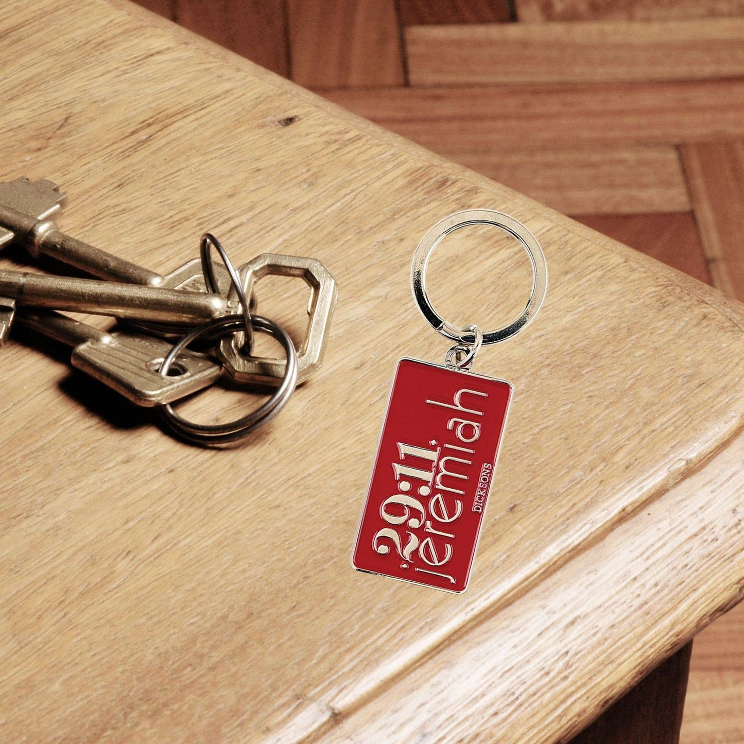 KEYRING FOR I KNOW THE JER.29:11 METAL