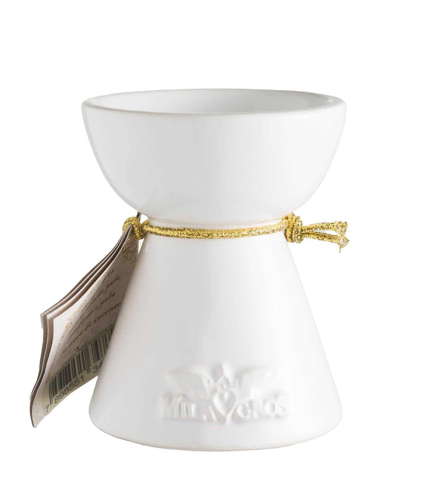 Milagros Ceramic Incense Burner - 3.5 Inch - Various Styles