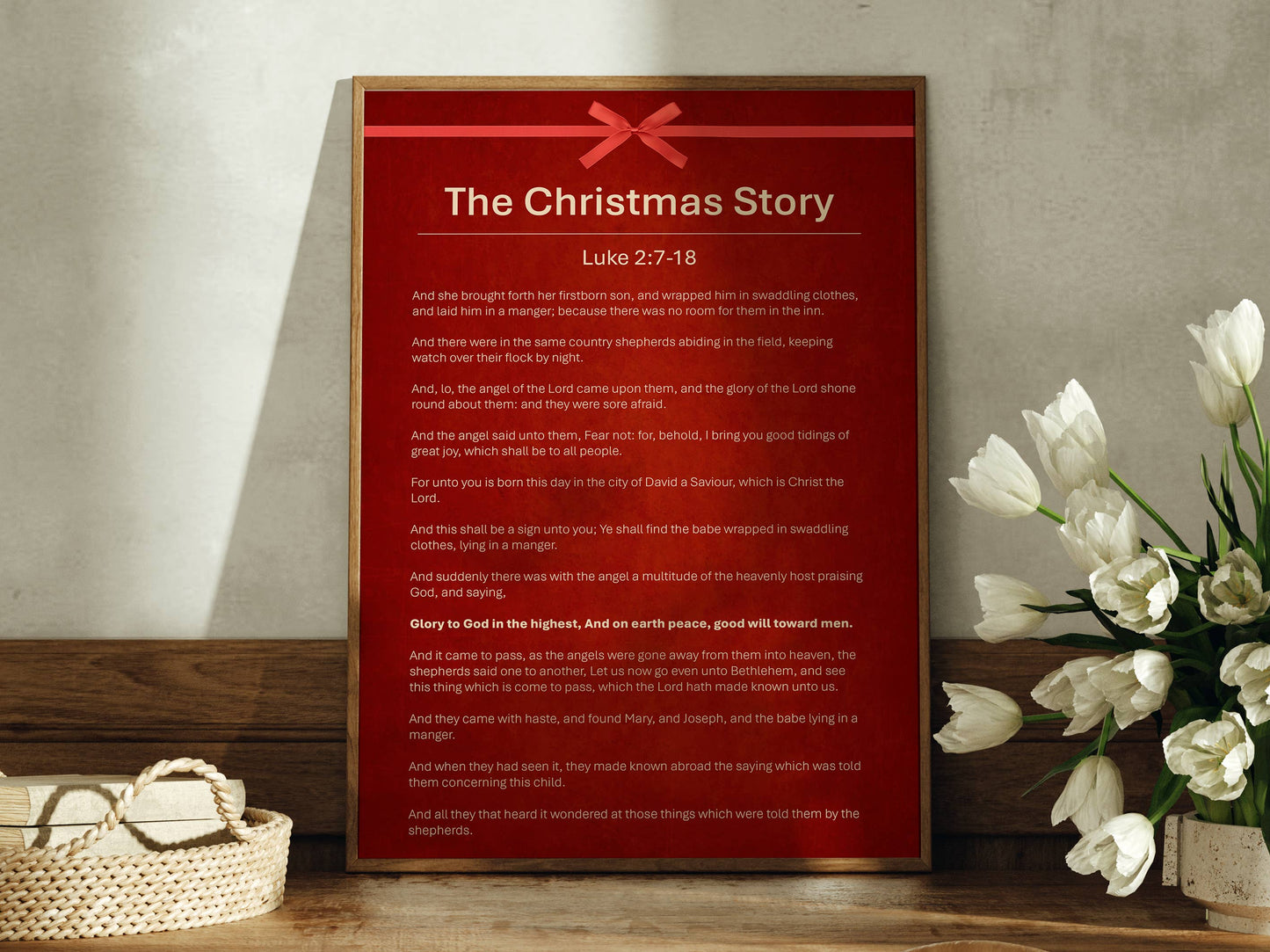 The Christmas Story | Fine Art Print