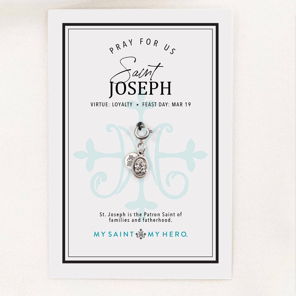 Filled by Faith Open Cross Charm - Medium, Gold