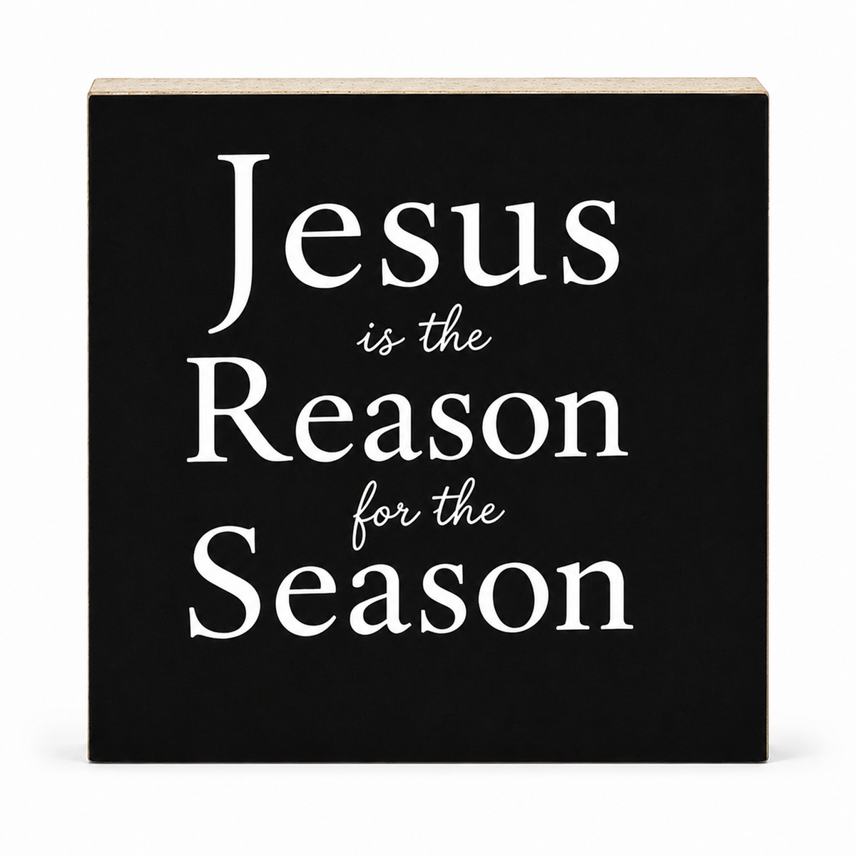 Jesus is the Readon for the Season, Black