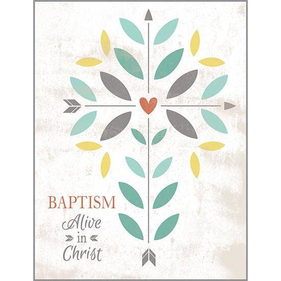 GC-Baptism, Vines & Hearts Cross