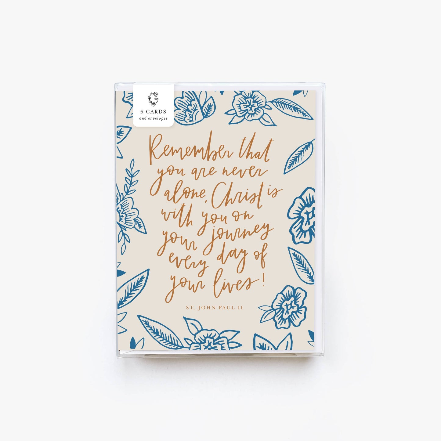 St. John Paul II Quote Encouragement Card - Box of 6