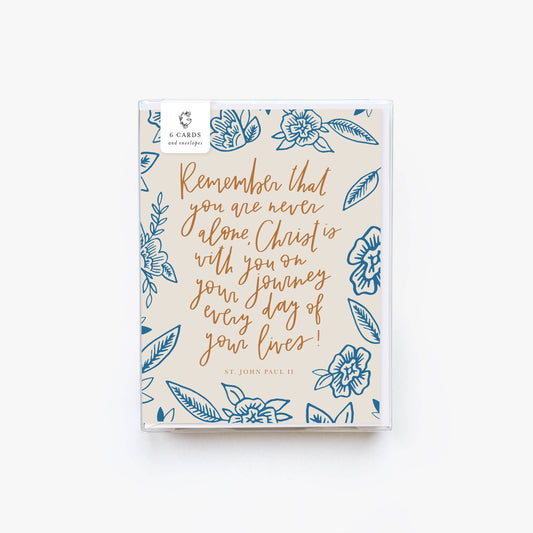 St. John Paul II Quote Encouragement Card - Box of 6