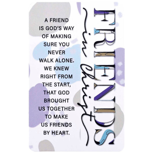 Pocketcard Friends In Christ