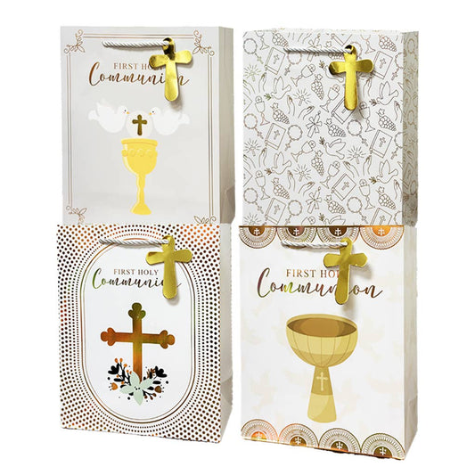 Religious Gift Bag - First Holy Communion , assort 4 styles