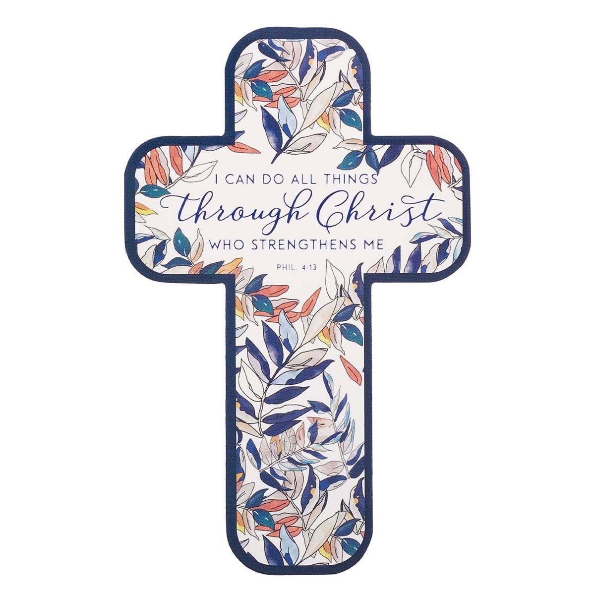 All Things Through Christ Cross Bookmark Set - Philippians 4