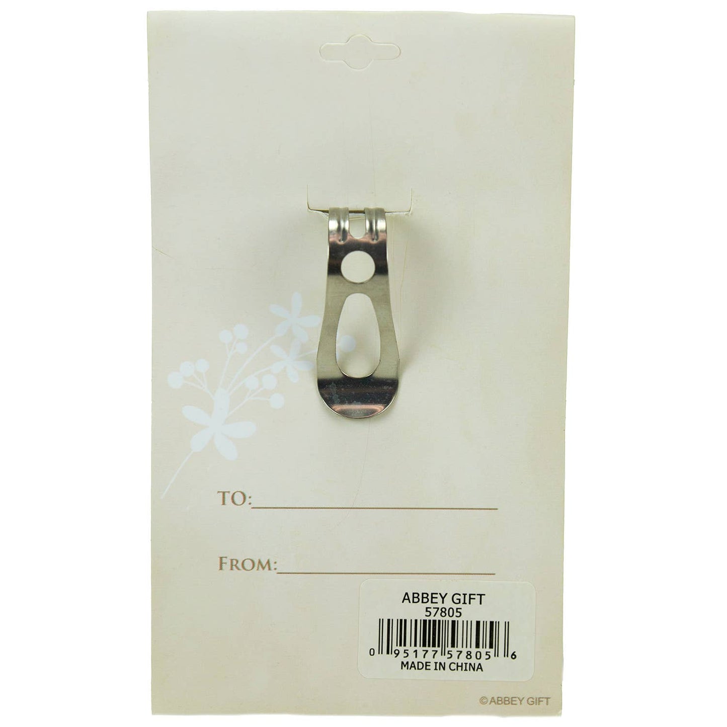 Angel of the Highway Sculpted Visor Clip