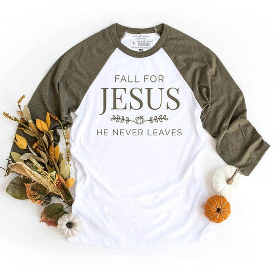 Fall For Jesus Raglan