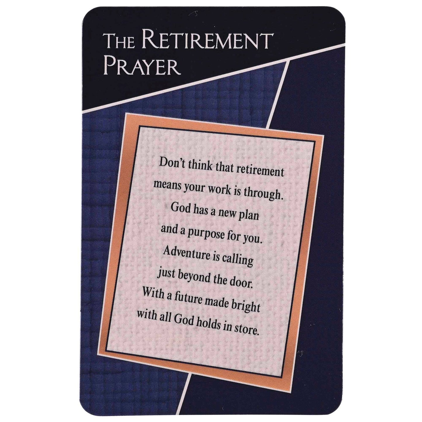 Pocketcard Retirement Prayer - Men