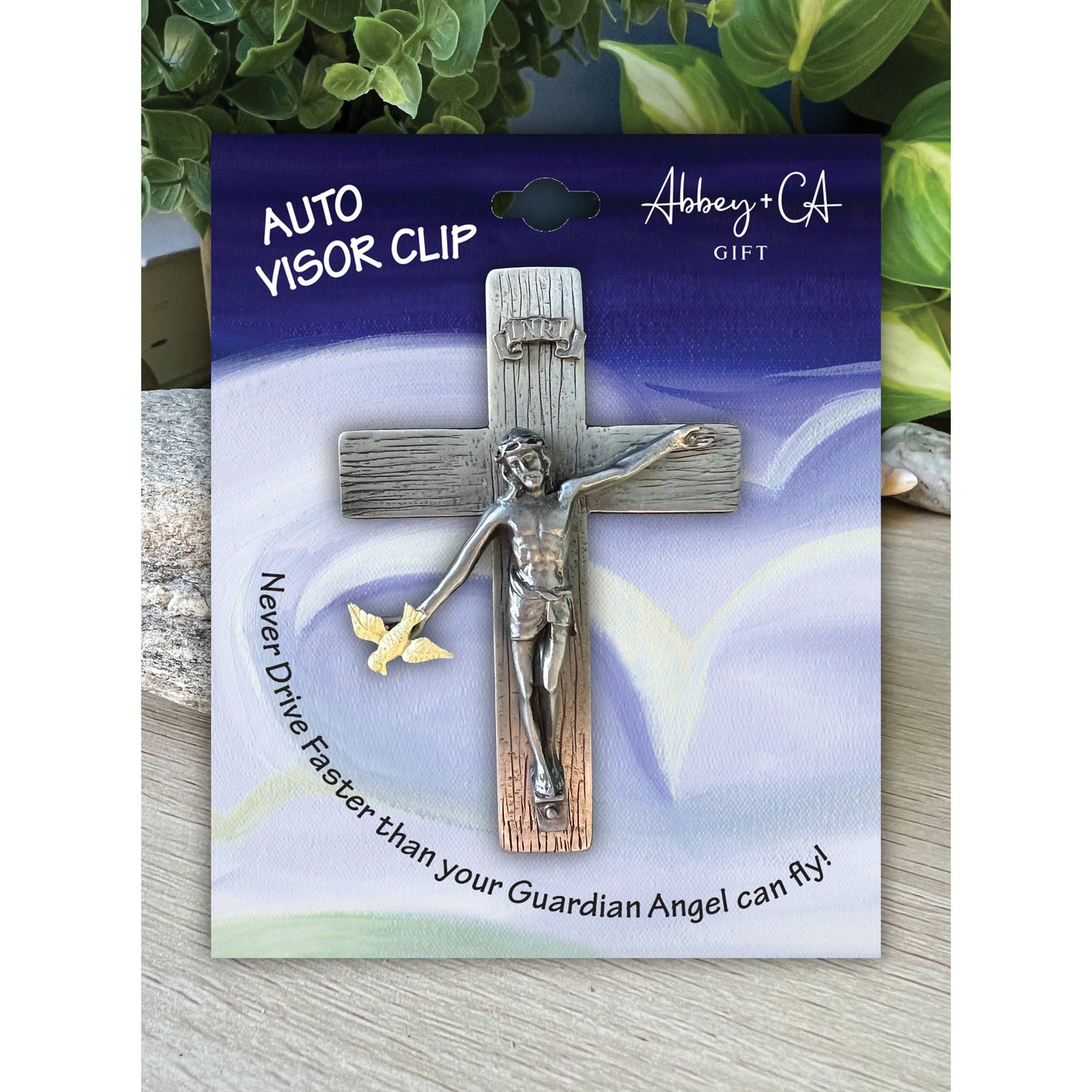 Crucifix Visor Clip