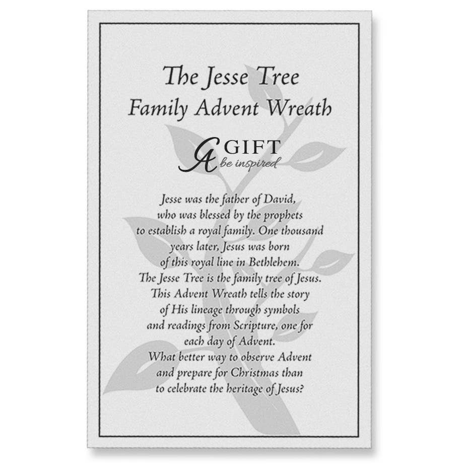 Jesse Tree Advent Wreath