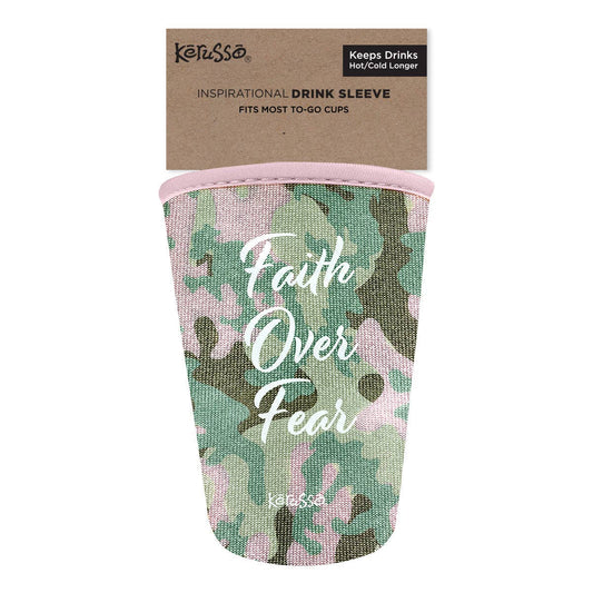 Drink Sleeve Faith Over Fear