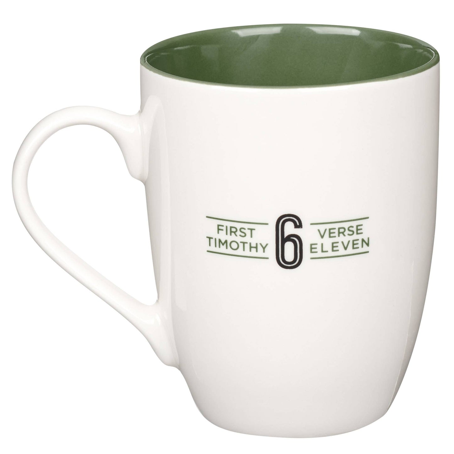 Mug Green/Black Man of God 1 Tim. 6:11