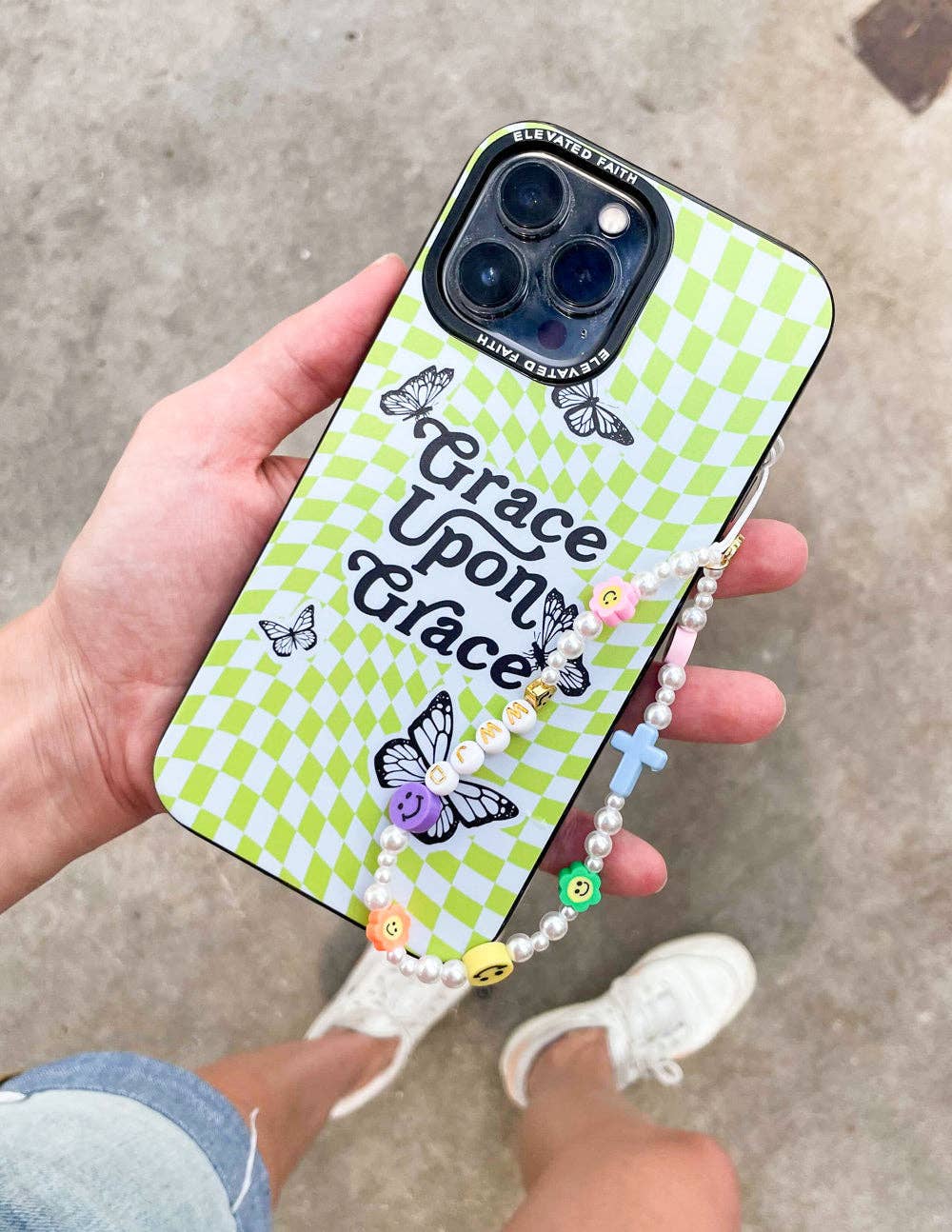 WWJD Phone Charm