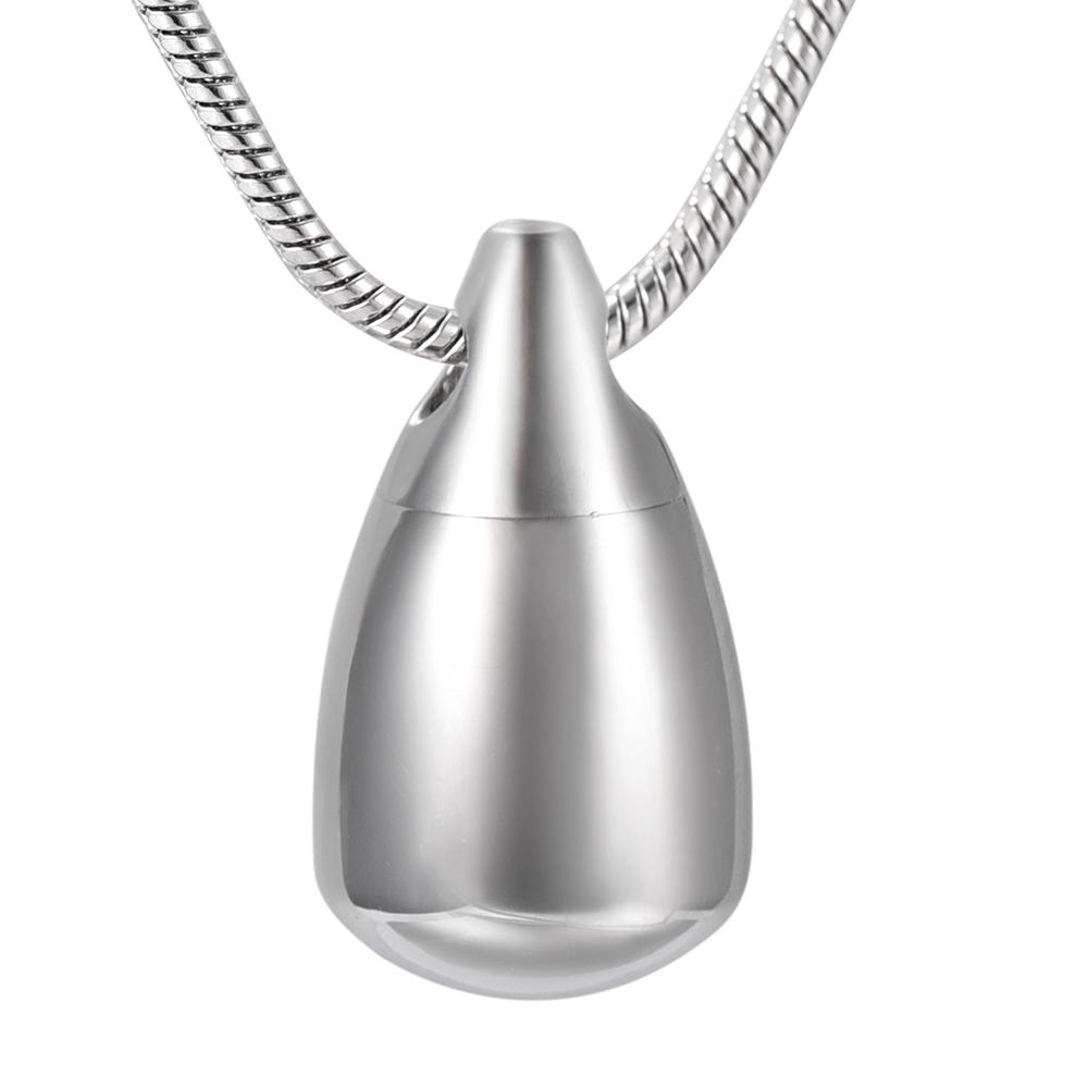 Teardrop Cremation Urn Necklace