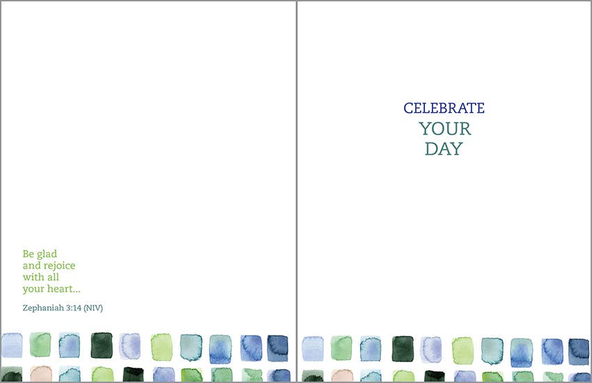 GC-Birthday - Watercolor Squares