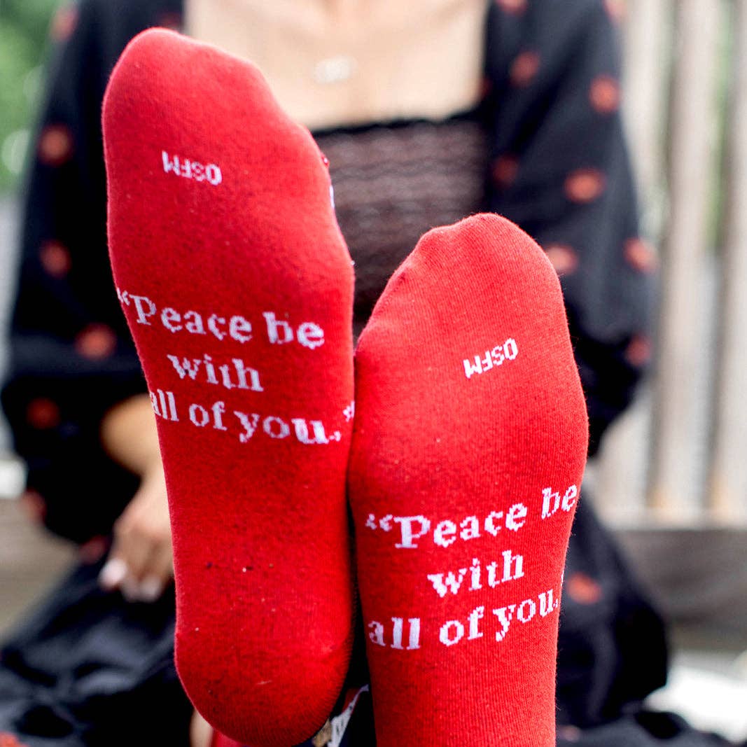 Pope Leo XIV Adult Socks