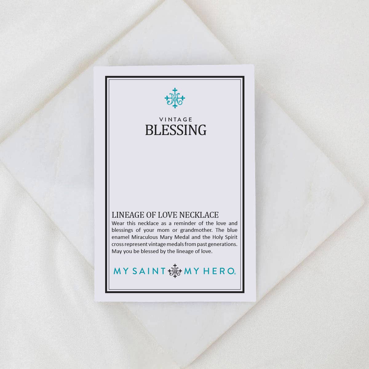 Vintage Blessing Lineage of Love Gold Necklace