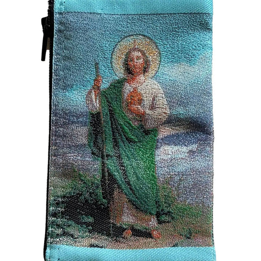 St. Jude SM Rosary Pouch 3″ x 4″