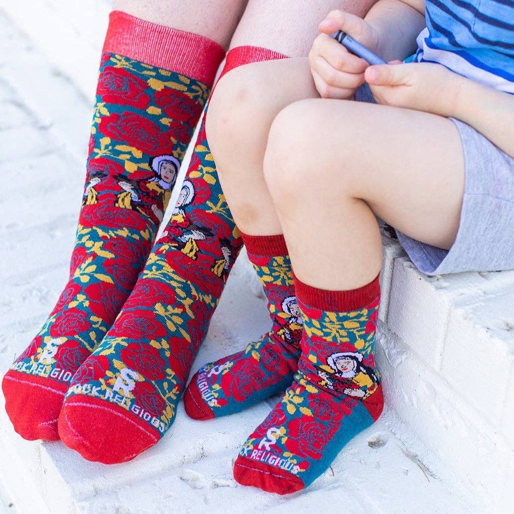 St. Thérèse of Lisieux Kids Socks