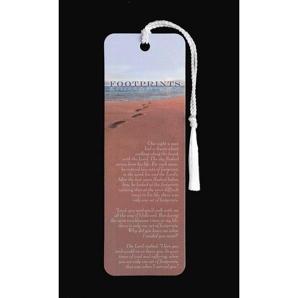 Tassel Bookmark - Footprints