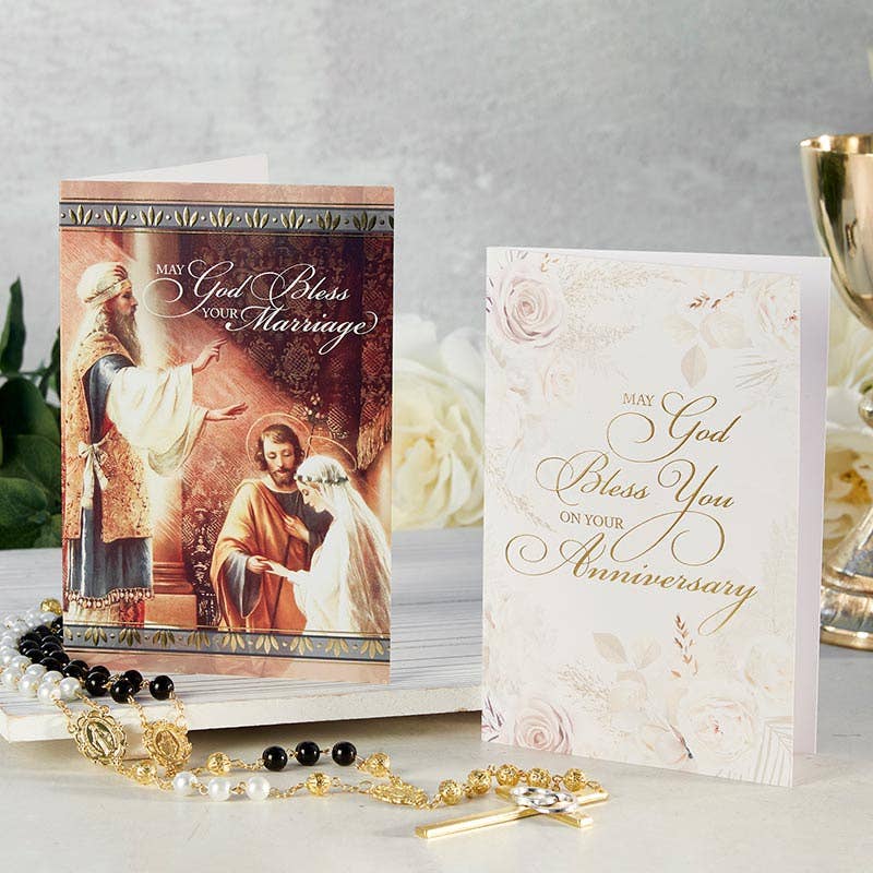 GC-Anniversary Card, God's Blessings