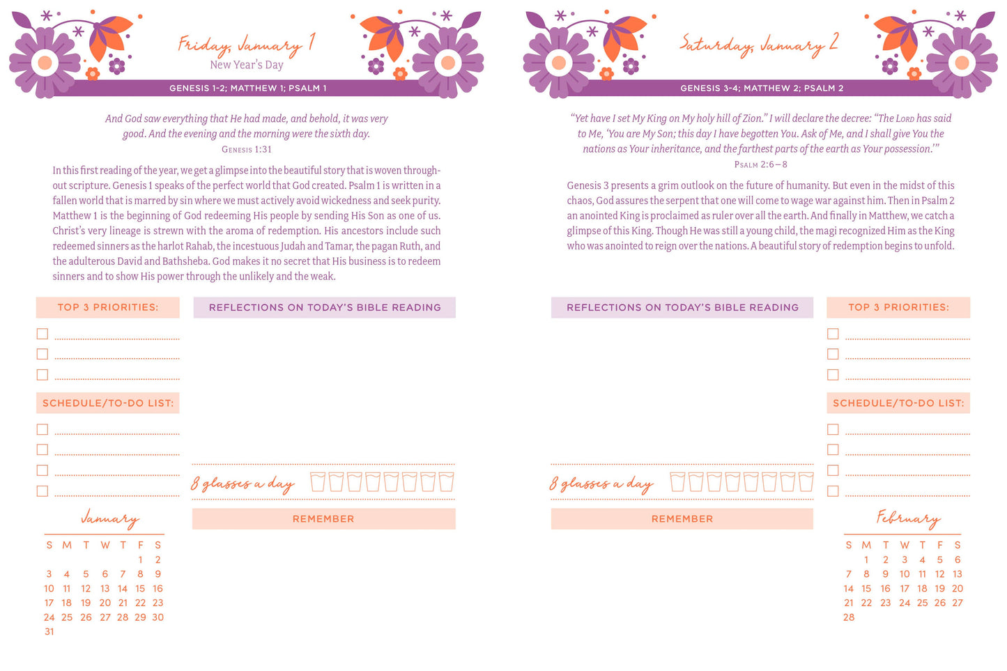 The Read through the Bible in a Year Planner: 2027 Edition
