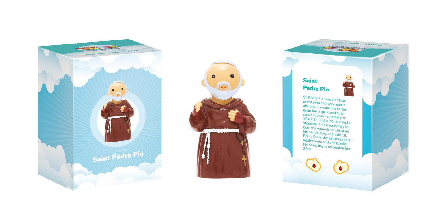 Padre Pio Kids Statue